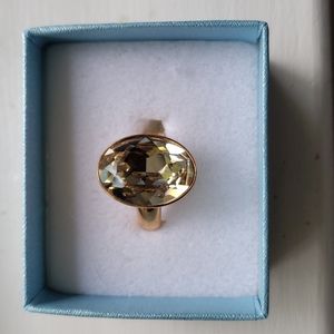 Touchstone Crystal Blush Ring size 6